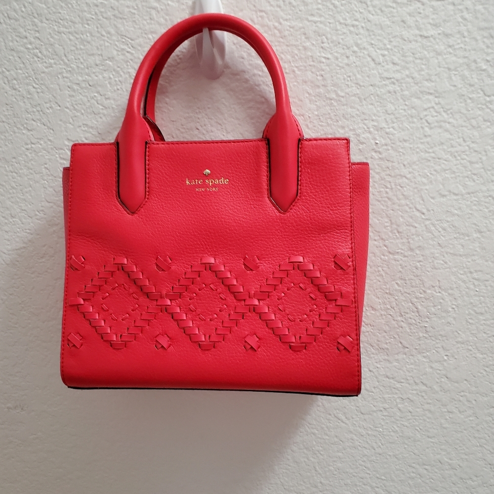 Kate Spade purse, red